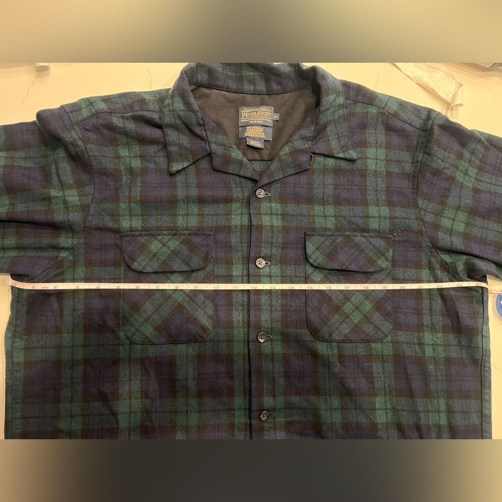 Pendleton Men's Original Board Shirt | XL | Wool Button Up - Picture 8 of 10
